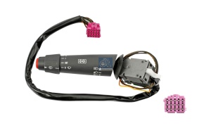 Comutator coloana directie (Indicatorii; lumini; stergatoare, gri) potrivit MERCEDES ACTROS, ACTROS MP2 / MP3, ATEGO, ATEGO 2, AXOR, AXOR 2, CONECTO (O 345), ECONIC, INTEGRO (O 550) 01.55- - Img 3