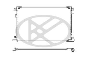 Condensator climatizare (cu uscator) potrivit LEXUS ES, NX II; TOYOTA CAMRY, HIGHLANDER, RAV 4 V 2.0-3.5 08.17- - Img 3