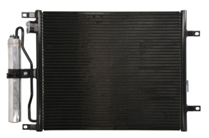 Condensator climatizare (cu uscator) potrivit NISSAN MICRA III, NOTE 1.5D 09.03-06.12 - Img 1