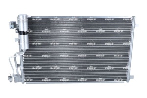 Condensator climatizare (cu uscator) potrivit NISSAN QASHQAI I 1.5D/1.6D/2.0D 11.06-04.14 - Img 1