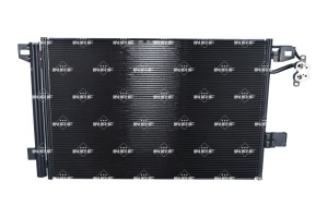 Condensator climatizare (cu uscator) potrivit VW CALIFORNIA T5 CAMPER, MULTIVAN T5, TRANSPORTER T5 2.0/2.0CNG/2.0D 11.03-08.15 - Img 3