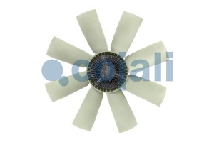 Cupla ventilator radiator (cu ventilator, 680mm, numar lame: 8) potrivit SCANIA 4 DC11.01-DSC9.15 05.96-04.08 - Img 1