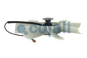 Cupla ventilator radiator (cu ventilator, 750mm, numar lame: 8, numar pini: 2) potrivit SCANIA P I, R I, T DC11.08-DT12.06 03.04-05.19 - Img 3