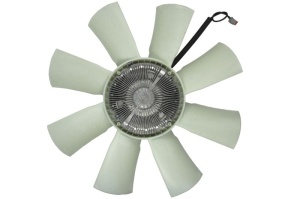 Cupla ventilator radiator (cu ventilator, 750mm, numar lame: 8, numar pini: 5) potrivit SCANIA G I, P I, R I, T DC09.108-DT16.08 03.04-05.19 - Img 1