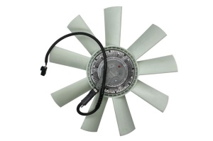 Cupla ventilator radiator (cu ventilator, numar pini: 5) potrivit CASE IH 120, 130, 140, 145, 120 2WD, 120 4WD, 130 2WD, 130 4WD, 140 2WD, 140 4WD, 155 2WD, 155 4WD, 175 2WD, 175 4WD, 190 2WD, 190 4WD - Img 1