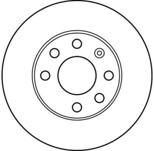 Disc frana Fata Dreapta/Stanga potrivit CHEVROLET CORSA, LANOS; DAEWOO LANOS, NEXIA; FSO LANOS; OPEL ASCONA B, ASCONA C, ASTRA F, ASTRA F CLASSIC, ASTRA F/KOMBI 1.2-2.0 08.79- - Img 4