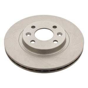 Disc frana Fata Dreapta/Stanga potrivit DACIA LOGAN, LOGAN EXPRESS, LOGAN MCV, SANDERO; NISSAN KUBISTAR; RENAULT 19 I, 19 I CHAMADE, 19 II, 19 II CHAMADE, CLIO I 1.0-Electric 09.88- - Img 1
