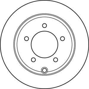 Disc frana Spate Dreapta/Stanga potrivit CHRYSLER 200, SEBRING; DODGE AVENGER, CALIBER; JEEP COMPASS, PATRIOT; MITSUBISHI LANCER VIII 1.8-3.6ALK 06.06- - Img 4