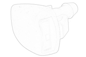 Diuza spalare parbriz fata stanga/dreapta potrivit MAZDA potrivit MAZDA 2, 3, 6, CX-7, CX-9 dupa 2003