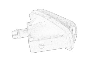 Diuza spalator parbriz potrivit FORD FOCUS II 2004-2012 - Img 2