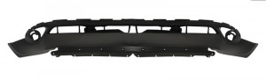 Element bara cu locas lampa ceata, negru potrivit INFINITI FX dupa 2008