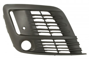 Element bara Dreapta cu locas lampa ceata, cu locas lumini zi, cu locas senzor parcare, plastic, negru potrivit CITROEN SPACETOURER dupa 2016 dupa 2016