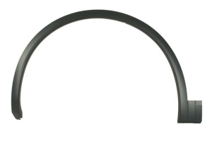 Element decorativ aripa fata stanga potrivit AUDI Q5 FYT dupa 2020 - (negru)