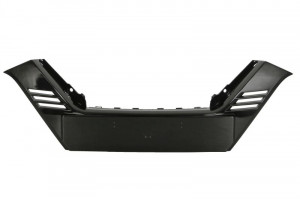 Element Grila bara fata mijloc plastic, negru lucios potrivit NISSAN QASHQAI II dupa 2013 dupa 2017