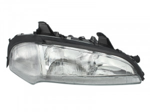 Far Dreapta (H1, electric, fara motoras, culoare insertie: cromat, culoare semnalizator: alb) potrivit OPEL TIGRA