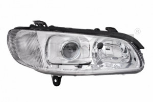 Far Dreapta (H1/H7, electric, fara motoras, culoare insertie: cromat) potrivit OPEL OMEGA B - Img 3