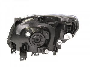 Far Dreapta (H4, electric, fara motoras, culoare insertie: cromat, culoare semnalizator: galben) potrivit FORD RANGER - Img 1
