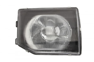 Far Dreapta (H4, manual, fara motoras, culoare insertie: cromat) potrivit MITSUBISHI PAJERO II, PAJERO SPORT