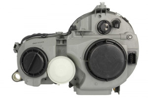 Far Dreapta (H6W/H7/PY21W, electric, cu motor, bec, culoare insertie: cromat, culoare semnalizator: alb) potrivit MERCEDES E T-MODEL (S210), E (VF210), E (W210) -03.02 - Img 2