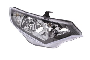 Far Dreapta (H7/H7/H7/PY21W/W5W, electric, cu motor, culoare insert: negru, culoare semnalizator: alb) potrivit HONDA CIVIC IX HB/KOMBI 2011-2014