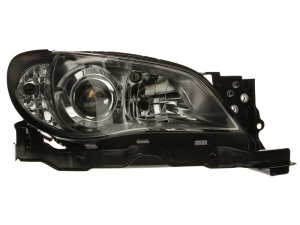 Far Dreapta (H7/HB3, electric, fara motoras, culoare insert: cromat, culoare semnalizator: transparent) potrivit SUBARU IMPREZA