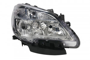 Far Dreapta (H7/HB3/W21, electric, cu motor, culoare insertie: cromat) potrivit OPEL MOKKA / MOKKA X