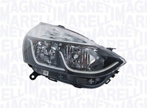 Far Dreapta (halogen, H1/H7, electric, cu motor, culoare insertie: cromat, culoare semnalizator: portocaliu) potrivit RENAULT CLIO IV, CLIO IV/HATCHBACK - Img 4