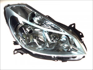 Far Dreapta (halogen, H1/H7, electric, fara motoras, culoare semnalizator: transparent) potrivit RENAULT CLIO III, CLIO III/HATCHBACK -04.09 - Img 2
