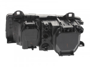 Far Dreapta (halogen, H1/W5W, fara motoras, culoare insertie: negru) potrivit BMW 3 (E36) - Img 2