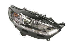 Far Dreapta (halogen, H15/H7/W5W, electric, fara motoras, culoare semnalizator: transparent) potrivit FORD MONDEO V - Img 1