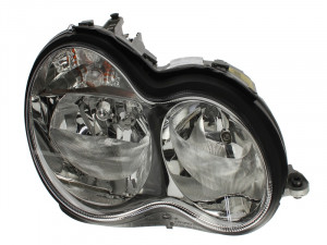 Far Dreapta (halogen, H7/W5W, pneumatic, cu motor) potrivit MERCEDES C T-MODEL (S203), C (W203) -03.07 - Img 1