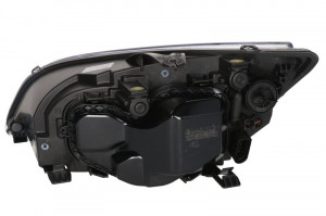 Far dreapta potrivit FORD FOCUS 2004-2008 - (H1/H7, reglaj electric, cu motoras,cu iluminare in viraje, fundal cromat) - Img 2