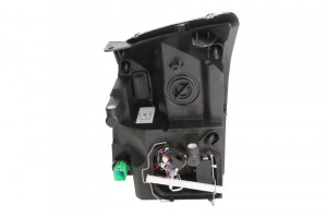 Far dreapta potrivit FORD TRANSIT, TRANSIT TOURNEO 2006-2014 - (H4, electric, cu motoras, fundal cromat) - Img 2