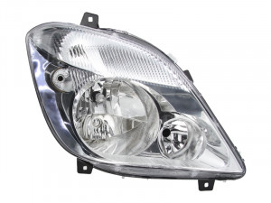 Far dreapta potrivit MERCEDES SPRINTER 2006-2013 - (H7, reglaj electric, fundal cromat)