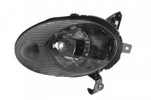 Far dreapta potrivit NISSAN MICRA C+C III, MICRA III - (H4, electric, fundal negru) - Img 2