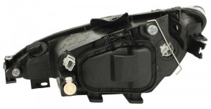 Far dreapta potrivit PEUGEOT 206 2003-2009 - (H7, reglaj electric, fundal cromat) - Img 2