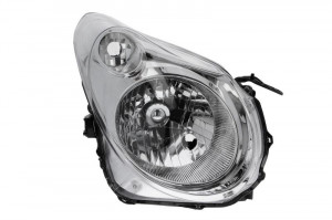 Far dreapta potrivit SUZUKI ALTO - (H4, electric, fundal cromat)