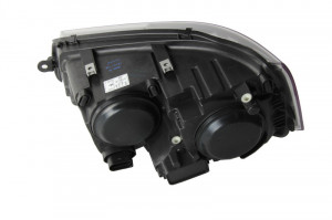 Far dreapta potrivit VW MULTIVAN V, TRANSPORTER V - (H15/H7, reglaj electric, cu motoras, fundal negru) - Img 2