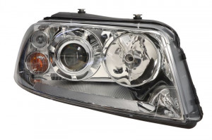 Far Dreapta (xenon, D2S/H7, automat, cu motor, culoare insertie: cromat) potrivit SEAT ALHAMBRA; VW SHARAN - Img 1