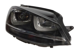 Far fata Dreapta (bi-xenon, D3S/H21W/H7/LED, electric, cu motor, culoare insert: negru) potrivit VW GOLF ALLTRACK 7, GOLF SPORTSVAN 7, GOLF 7 2012-2017 - Img 3