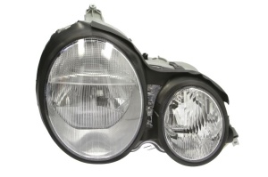 Far fata Dreapta (D2R/H7, electric, cu motor, culoare insert: cromat) potrivit MERCEDES E T-MODEL (S210), E (VF210), E (W210) -06.99 - Img 1