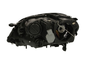 Far fata Dreapta (H7, electric, cu motor, culoare insert: argintiu, culoare semnalizator: galben) potrivit MERCEDES M (W164) - Img 2