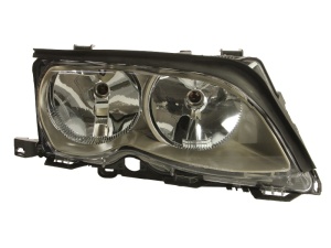 Far fata Dreapta (H7, electric, cu motor, culoare insert: cromat) potrivit BMW 3 (E46) -03.05 - Img 1