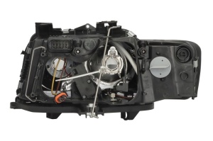 Far fata Dreapta (H7/H9, electric, cu motor) potrivit AUDI A4 B6 - Img 2