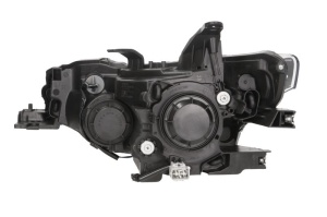 Far fata Dreapta (H7/HB3/PY21W/W5W, electric, fara motoras, culoare insert: negru, culoare semnalizator: transparent) potrivit MITSUBISHI OUTLANDER III - Img 2