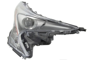 Far fata Dreapta (LED/WY21W, electric, cu motor, culoare insert: cromat, culoare semnalizator: transparent) potrivit TOYOTA PRIUS - Img 1