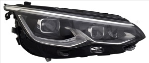 Far fata dreapta potrivit VW GOLF VIII dupa 2019 - LED, electric, cu motor, culoare insert: cromat, cromat - Img 2