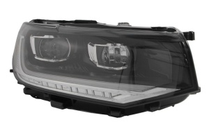 Far fata dreapta potrivit VW T-CROSS 2018-2023 - LED, electric, cu motor