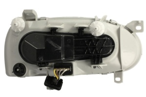 Far fata Stanga (2*H1, electric, fara motoras, culoare insert: cromat) potrivit VW GOLF 3 - Img 2