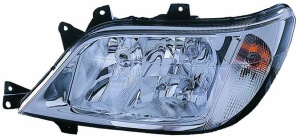 Far fata Stanga (2*H7/H3, electric, fara motoras) potrivit MERCEDES SPRINTER 2-T (B901, B902), SPRINTER 3-T (B903), SPRINTER 4-T (B904), SPRINTER 5-T (B905) 2003-2006